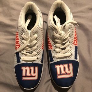 Women Size 8 NY Football Giants Sneakers